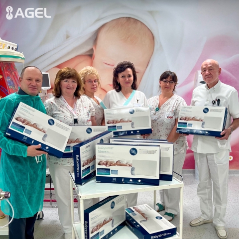 Nemocnica AGEL Košice - Šaca dostala darom monitory dychu Babysense, ktoré boli zakúpené vďaka podpore od spoločnosti lekáreň Dr.Max.