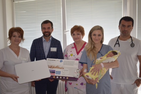 Novorodenecké oddelenie nemocnice vo Svidníku dostalo monitory dychu