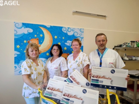 Vďaka spolupráci Nadácie Križovatka a KiK dostala nové monitory dychu aj Nemocnica Agel Komárno.