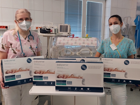 Nemocnica vo Vranove nad Topľou obdržala monitory dychu vďaka spoločnosti KiK.
