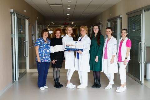 V Nemocnici Bory dostali najmenší pacienti valentínsky darček.