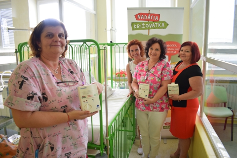 Svet zdravia, a.s.- Všeobecná nemocnica v Žiari nad Hronom dostala monitory dychu
